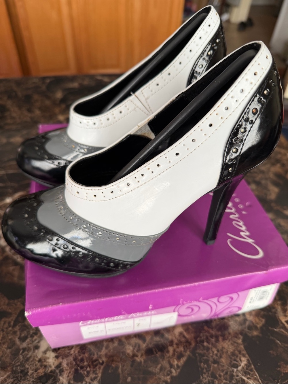 Brand new Charlotte Russe heels size 7